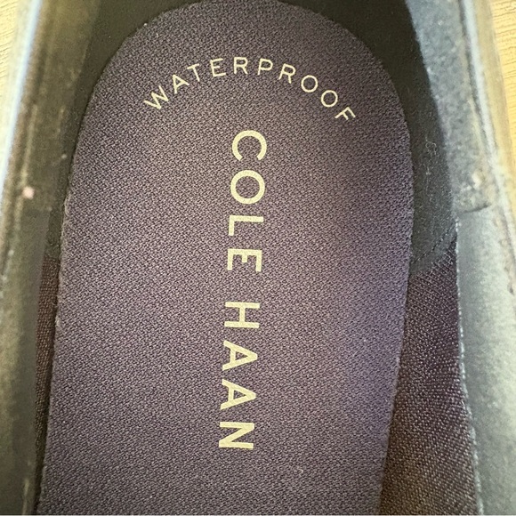 Cole Haan | Men’s 8 | Black Leather | Wingtip Oxfords | Worn Once | Waterproof main image 8